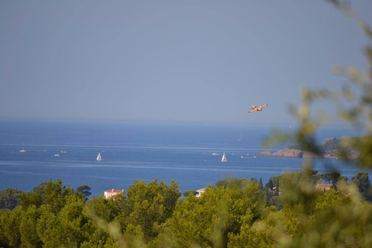 Gîte Vue Mer La Cadiere-d'Azur Eksteriør bilde